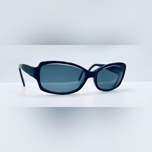 Aztec AZ3010 Black Blue Oval Sunglasses Frames Only